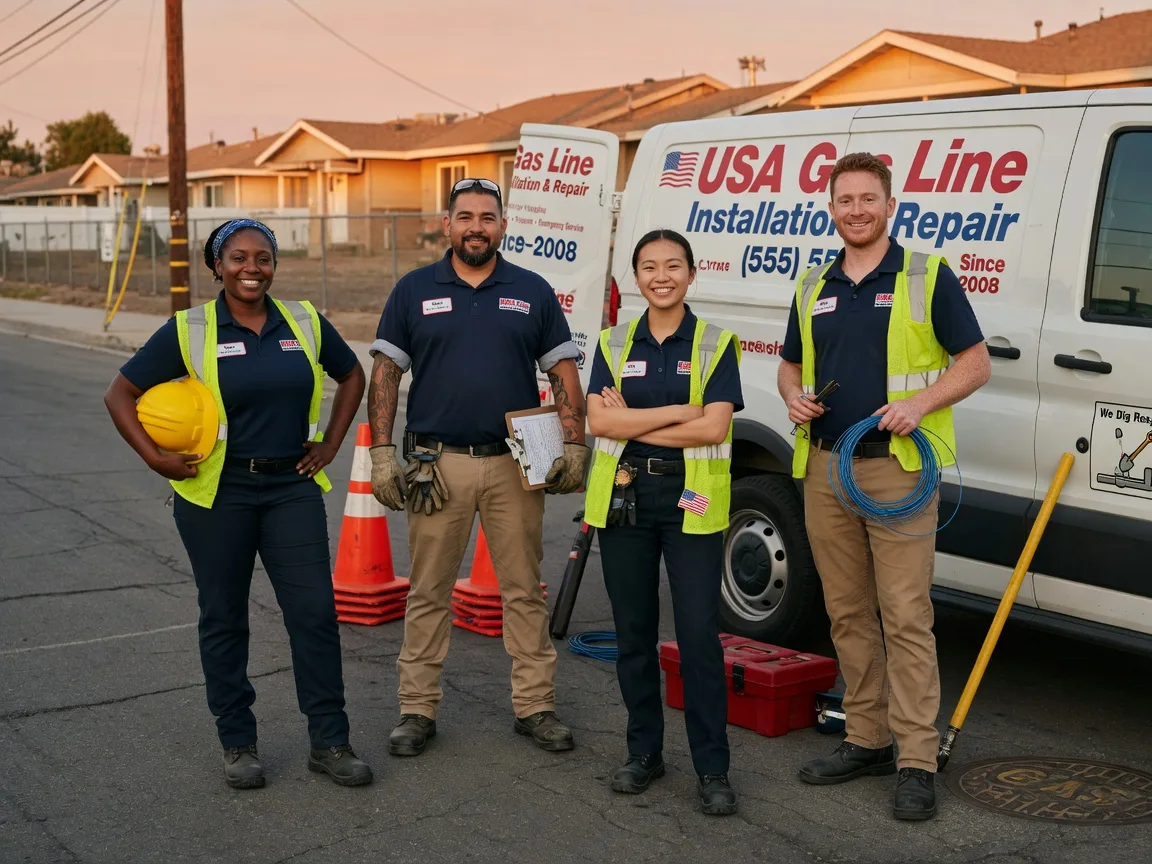 Gas Line Installation company in Arp, TX